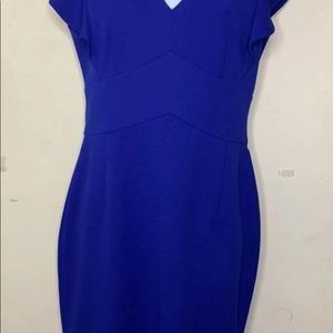 DKNY Ruffled Cocktail Dress